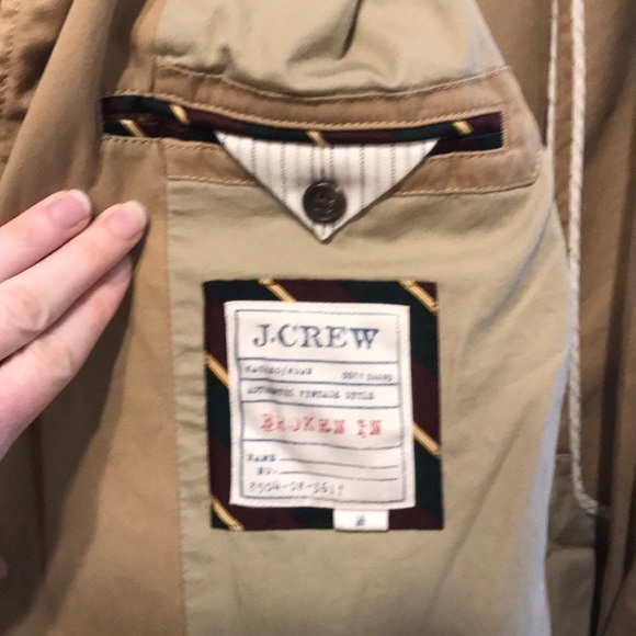 Men’s J Crew 3-button Chino Blazer - Picture 3 of 4